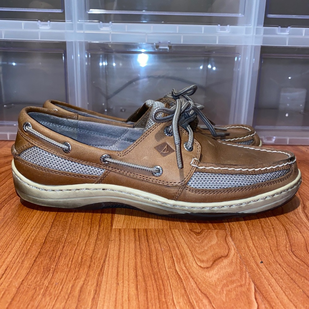 Sperry Men's Top-Sider Tan Boat Shoes Size 9m